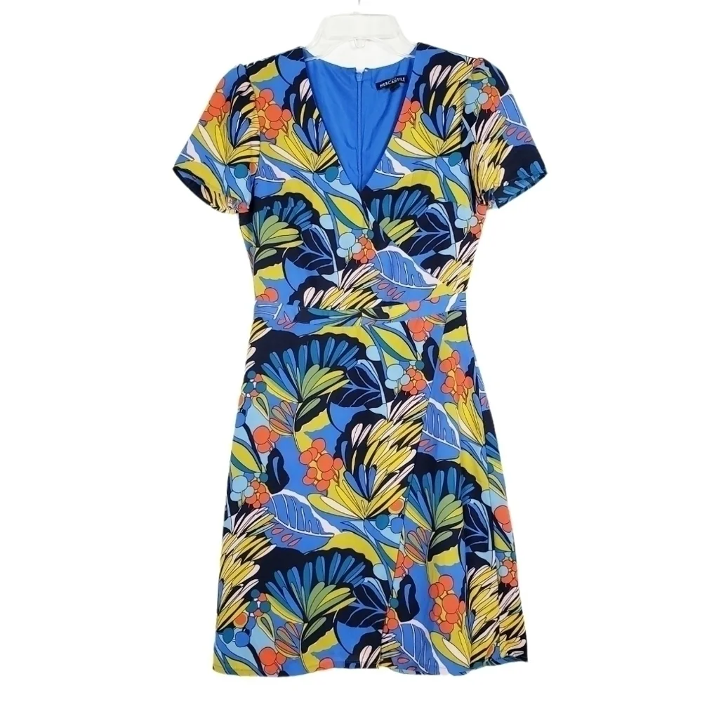 J.CREW Mercantile Floral Paradise tropical Dress